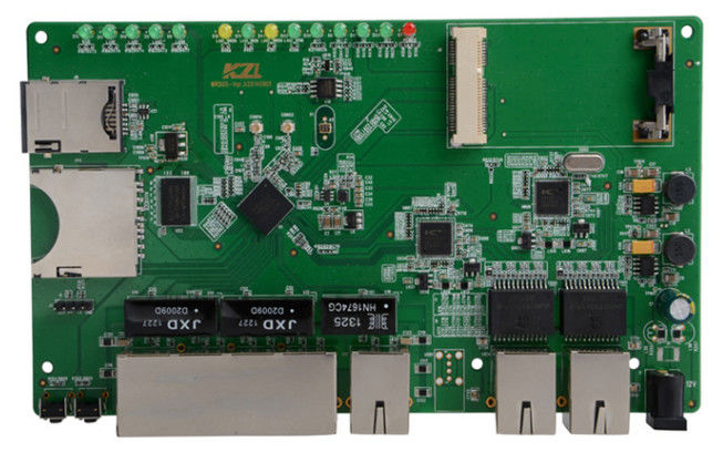 Lắp ráp linh kiện PCB mẫu 1.6mm 2 lớp Lắp ráp bảng mạch in không chì Rohs