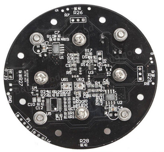 SMT Electronic PCB Assembly Manufacturing Fast Prototype Black Soldermask (Sản xuất bộ lắp ráp PCB điện tử)