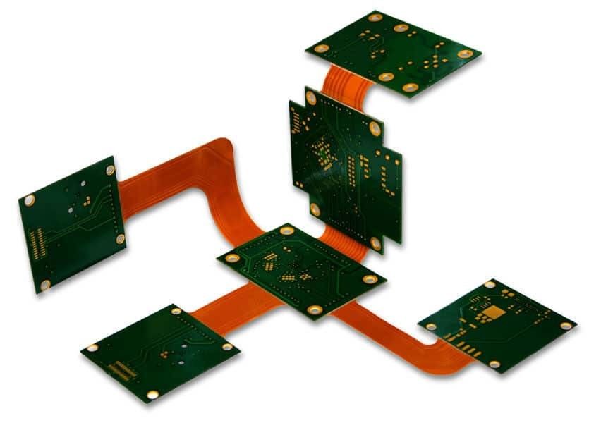 Nhà sản xuất PCB Flex nhôm 2 lớp 1.0oz Mạ vàng nhúng Không halogen UL