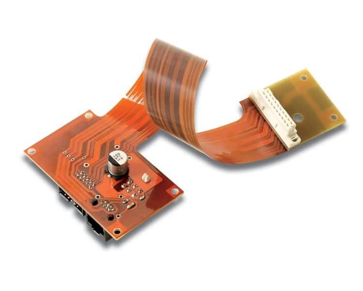 Bo mạch PCB bán thành phẩm Rigid-Flex có chứng nhận UL cho xe điện và kiểm soát trở kháng với màu silkscreen đen