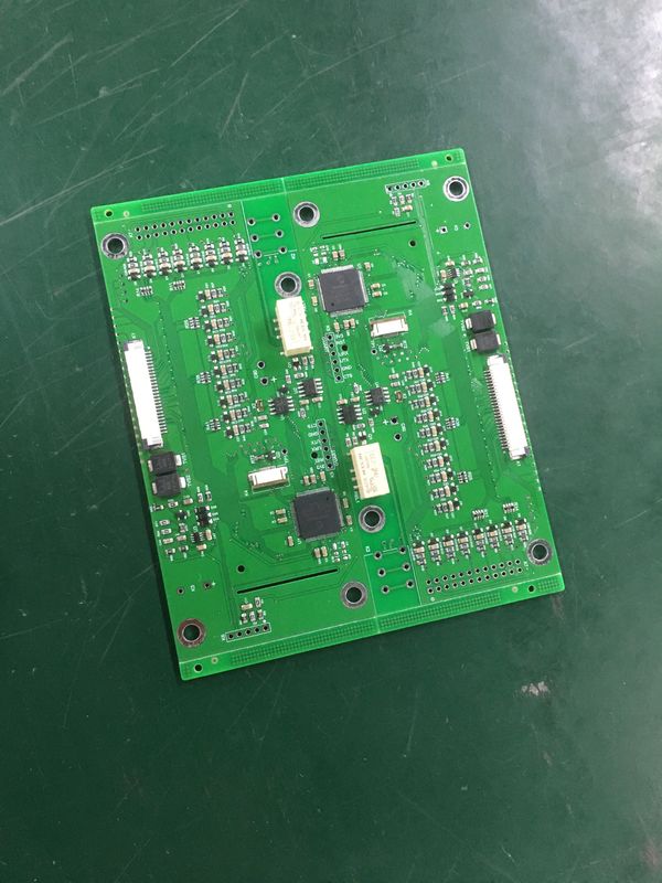 2 lớp 2.4mm Heavy Copper 4OZ PCB Bare Board Bảo vệ điện với HASL FR4 không chì