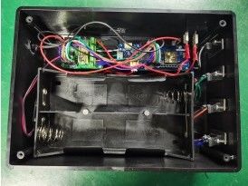 Dịch vụ lắp ráp hộp PCB cho Hệ thống kiểm soát nước với cáp lõi đặc 22awg