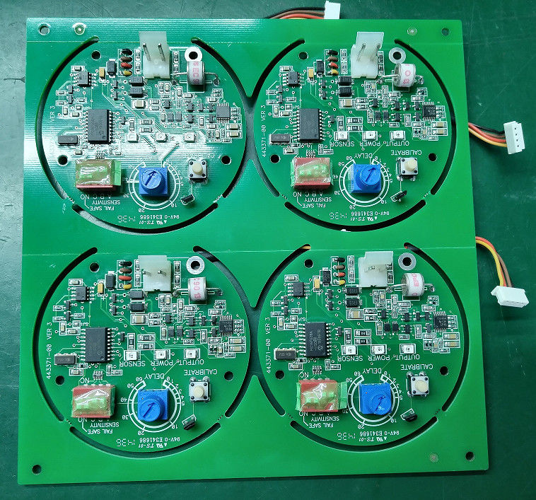 Gold Detector Turnkey PCB Assembly với Ball Grid Assembly lên đến 1200 * 400mm kích thước