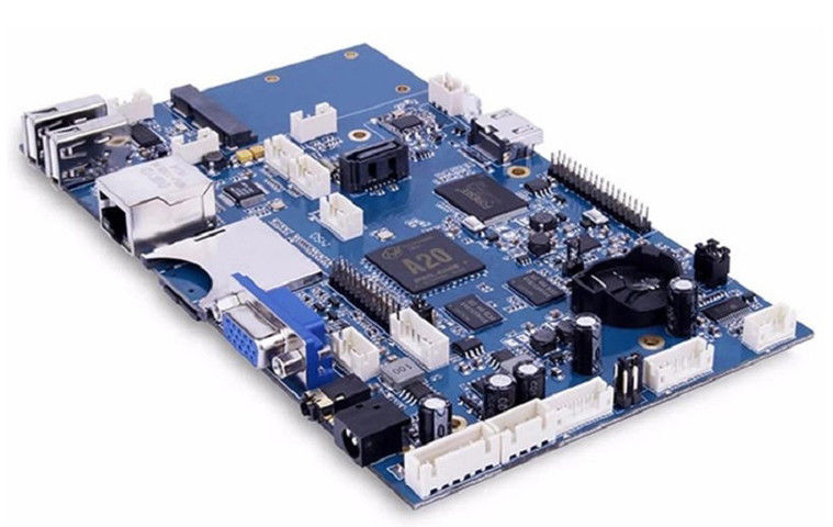 Lắp ráp PCB hai mặt 2-20 lớp PCBA Năng lượng mới Mạ bạc nhúng HASL ENIG OSP 6.0mm