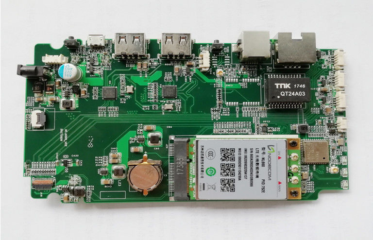 Lắp ráp PCB hai mặt 2-20 lớp PCBA Năng lượng mới Mạ bạc nhúng HASL ENIG OSP 6.0mm