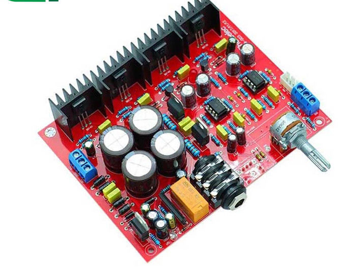 Lắp ráp PCB ô tô năng lượng mới, đồng 0.5-6oz, hoàn thiện bề mặt vàng, khe hở 4mil/4mil