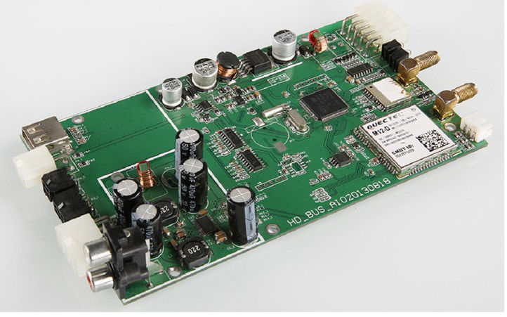 Lắp ráp PCB ô tô năng lượng mới, đồng 0.5-6oz, hoàn thiện bề mặt vàng, khe hở 4mil/4mil