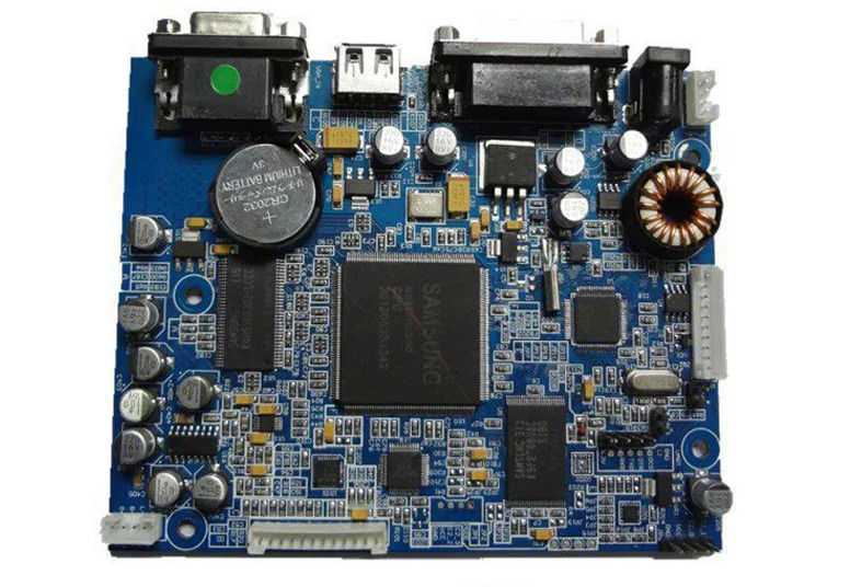 Mẫu thử PCBA nhúng thiếc 1.60mm PCBA Mặt nạ hàn đen PCB Y tế Tích hợp Pin