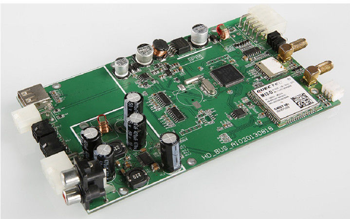 Lắp ráp PCB BGA PCBA ô tô FR-4 ENIG FPC PCB Mặt nạ hàn xanh lam Đường mạch 4mil