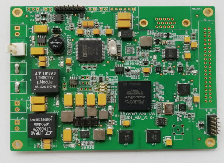 Quá trình lắp ráp PCB hai mặt HASL ENIG OSP New Energy Circuit Board With Standoffs