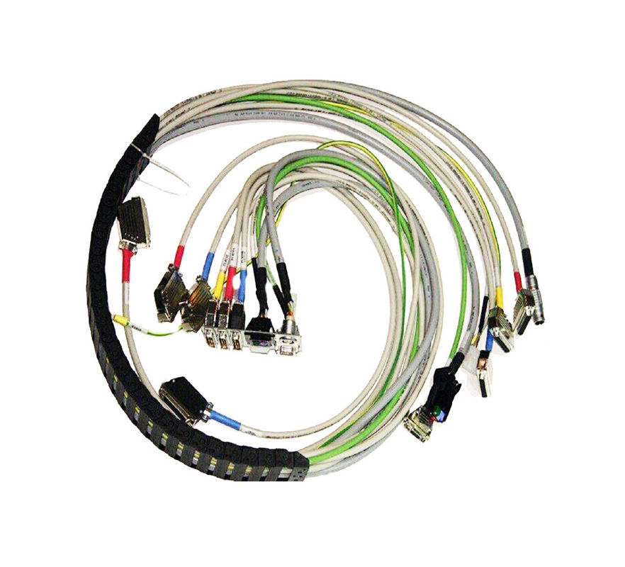 Cáp dây dây thừng kết hợp với Molex kết nối PVC áo khoác tùy chỉnh màu sắc