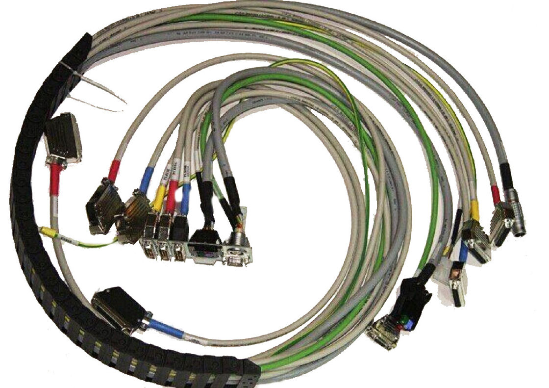 Cáp dây dây thừng kết hợp với Molex kết nối PVC áo khoác tùy chỉnh màu sắc
