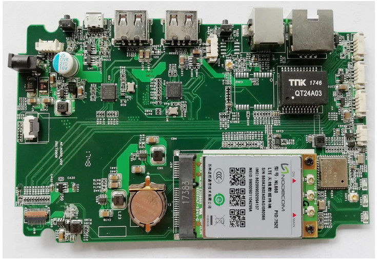 Lắp ráp PCB FR-4 Tiêu chuẩn IPC Class 2 hoặc 3 5 lớp 4mil Đường dây PCB Chuyển nhanh