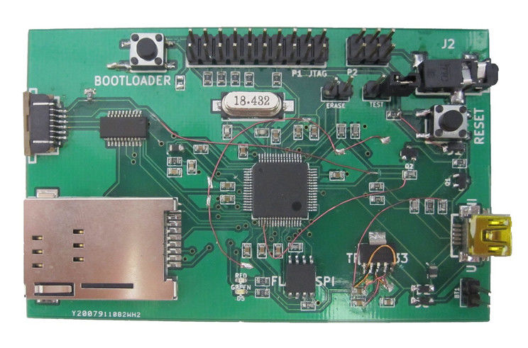 2 Hoặc 3 0.10mm Vòng quay nhanh Bộ lắp ráp bảng mạch in nguyên mẫu lớp IPC 8 lớp