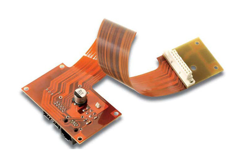 Phân tích PCB khối lượng thấp Chuyển nhanh PCB chế tạo Rápid Rigid Flex Turnkey FR-4 4-Layer