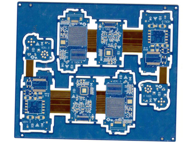 Công ty lắp ráp PCB điện tử Bạc 1-30L Kiểm soát trở kháng 100 Ohm Quy trình PCBA cứng nhắc linh hoạt