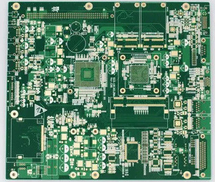 Lắp ráp PCB mạ vàng nhúng cho vật liệu xây dựng RCC đạt kích thước lỗ nhỏ nhất 0.2mm 8mil