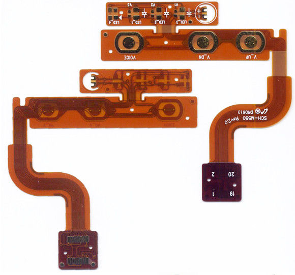 Lắp ráp FPC 1-12 Lớp ENIG Bề mặt Phim cách điện 0.05mm Đồng 35um FPC