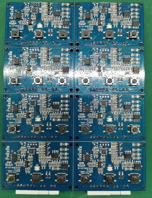 1-20 Lớp PCB Assembly PCBA với mặt nạ hàn xanh và Độ dày bảng tối đa 6,0mm