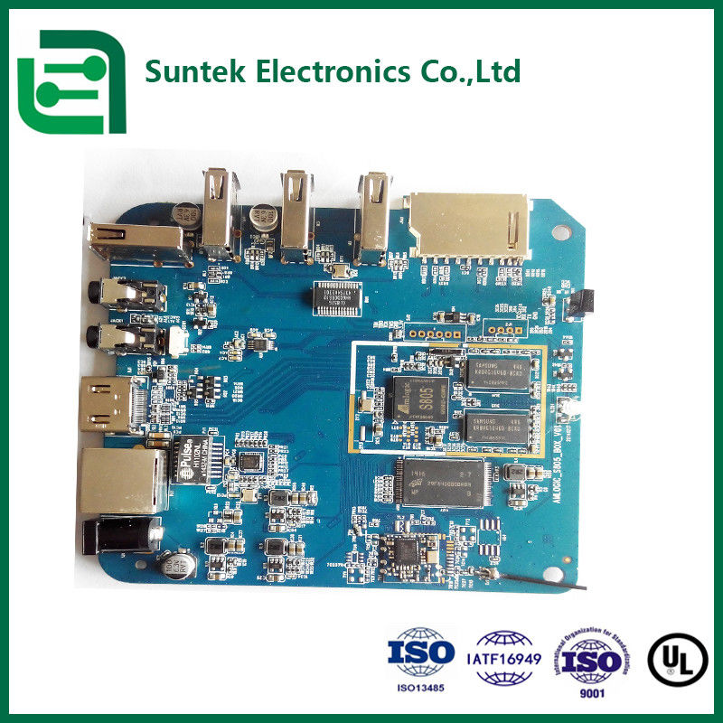 Lắp ráp PCB y tế ROHS An ninh công nghiệp Tùy chỉnh với Lấp đầy lỗ bằng laser và Kiểm tra X-RAY OFN