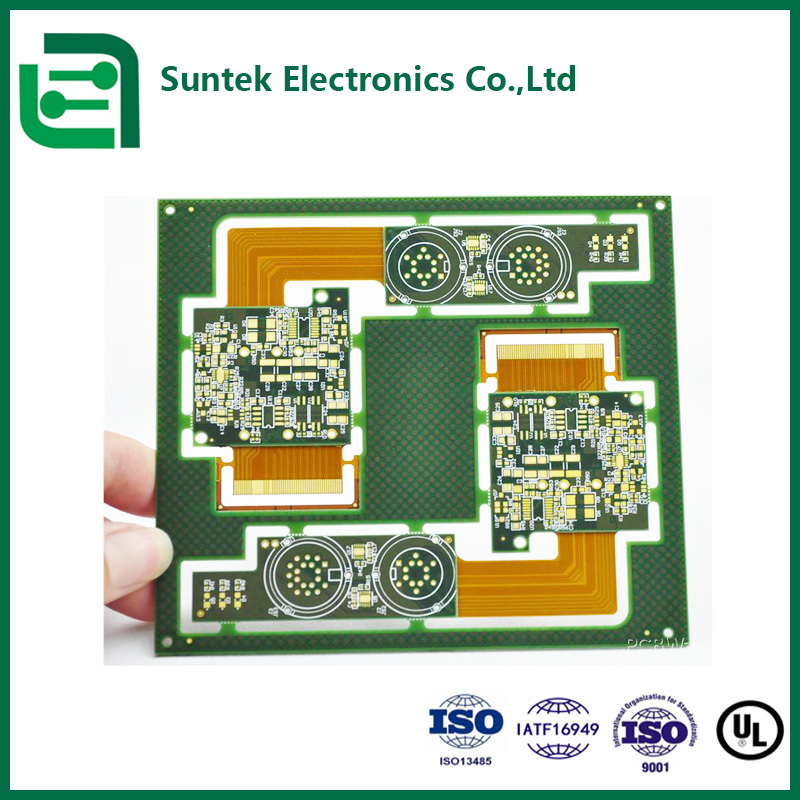 1-6 Lớp PCB Assembly PCBA với mặt nạ hàn màu xanh lá cây và Độ dày bảng tối đa 8,0mm