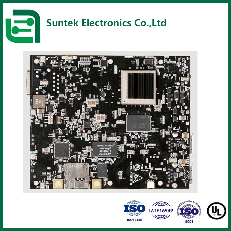 HDI board với 0,5-8OZ Max Copper Thickness 0201 Min package PCBA nhà sản xuất ở Trung Quốc và Campuchia