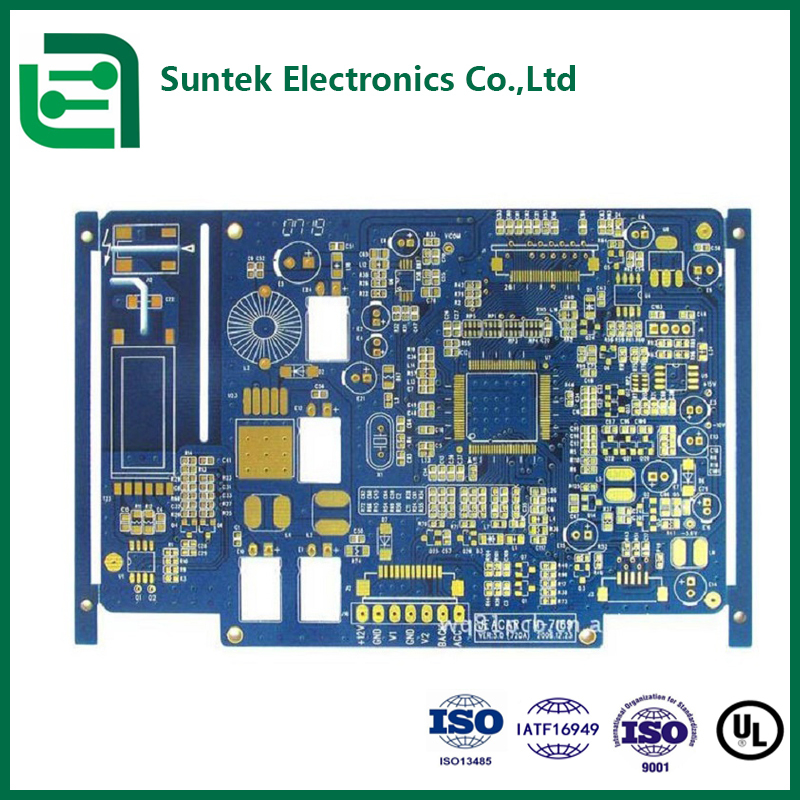 Lắp ráp PCB nhôm nhiều lớp ENIG OEM / ODM tuân thủ RoHS 100% Kiểm tra điện tử AOI