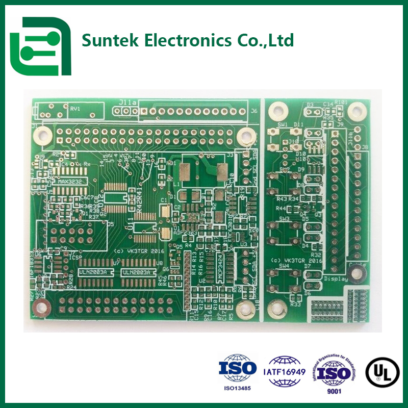 Lắp ráp PCB nhôm nhiều lớp ENIG OEM / ODM tuân thủ RoHS 100% Kiểm tra điện tử AOI