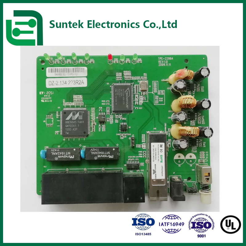 Lắp ráp PCB SMT nhiều lớp nguyên mẫu ENIG Chì hoặc Không chì RoHS ISO9001 ISO13485