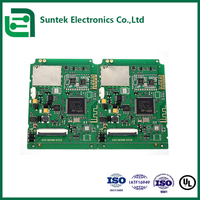 Multilayer Metal Core SMT PCB Manufacturing UL ROHS ISO9001 Chứng nhận 4 Lớp FR4 Board cho Tự động hóa Công nghiệp