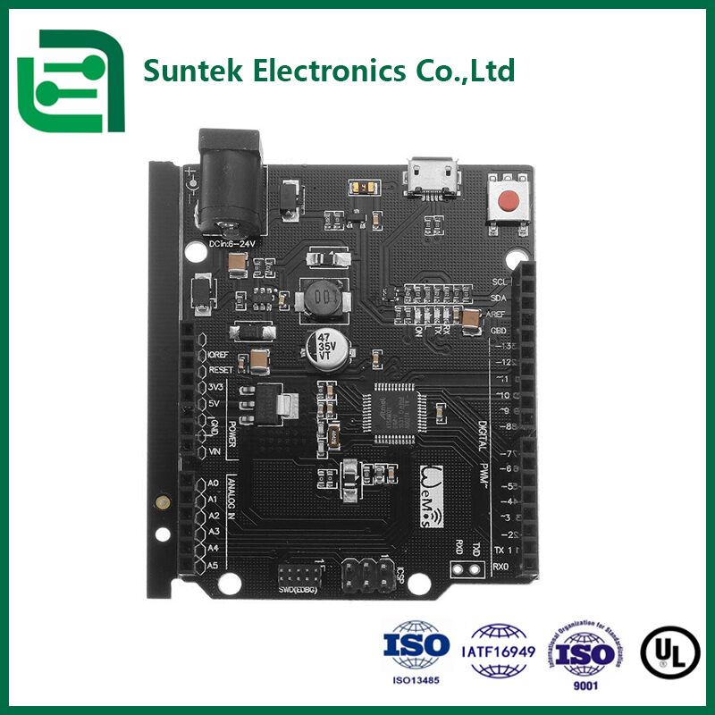 Multilayer Metal Core SMT PCB Manufacturing UL ROHS ISO9001 Chứng nhận 4 Lớp FR4 Board cho Tự động hóa Công nghiệp