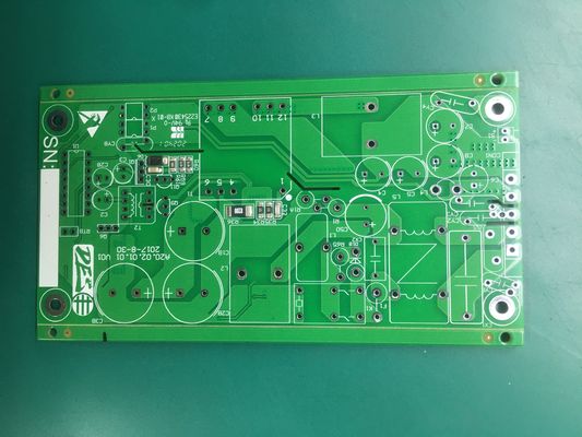 2 lớp 2.4mm Heavy Copper 4OZ PCB Bare Board Bảo vệ điện với HASL FR4 không chì