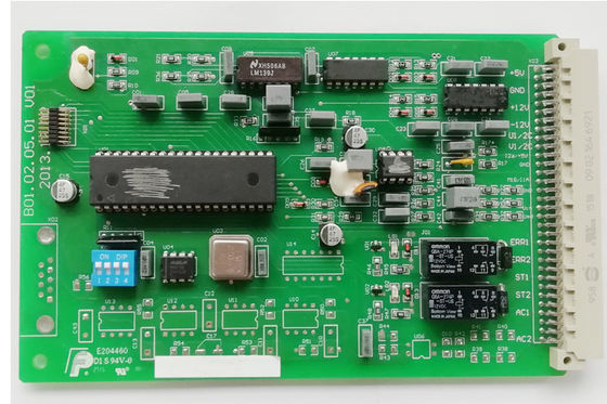 Thẻ mạch lắp ráp PCB tùy chỉnh Assy Kiểm tra điện 100% Mặt nạ hàn xanh