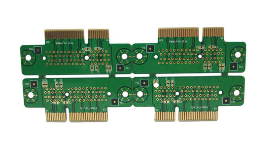 Bga thông qua lỗ PCB lắp ráp nhà máy ngâm vàng ENIG 2U vàng ngón tay