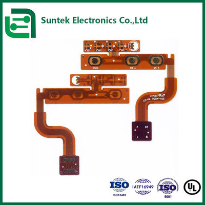 Trung Quốc / Campuchia Suntek Custom FPC Circuit Board PCBA linh hoạt với đường kính lỗ H / -0.05mm 2mil