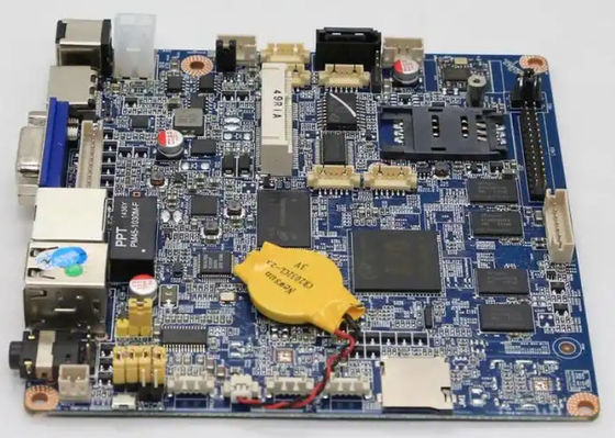 Vật liệu FR4 PCB dựa trên kim loại ROHS ISO9001 SMT PCB Board ManufacturingFor Industrial Control Security