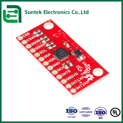 Sản xuất khối lượng thấp đến trung bình RoHS Làn mạch in nhà máy SMT FR4 PCB Assembly