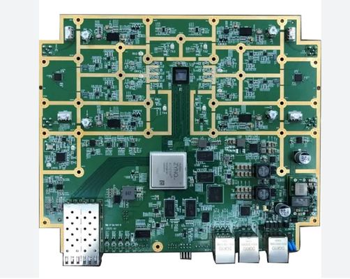 Electronic Pcba Circuit Board Green Silk Turnkey PCB Assembly Nhà sản xuất ENIG 2U Immersion Gold IPC lớp II / III